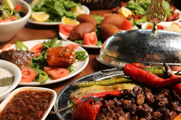 Turkish Arabic Traditional Ramadan Kebab — Stock Photo, Image