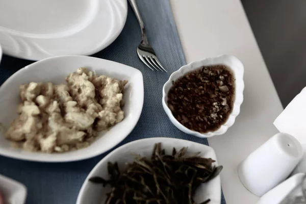 Mesa Meze Tradicional Turca Griega — Foto de Stock