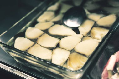 Geleneksel Türk ve Yunan yemek meze masası