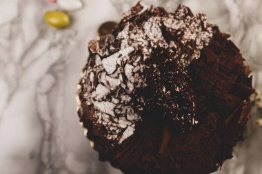 Masada lezzetli bir pasta var.