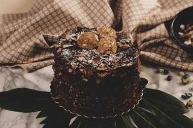 Masada lezzetli bir pasta var.