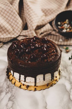 Masada lezzetli bir pasta var.