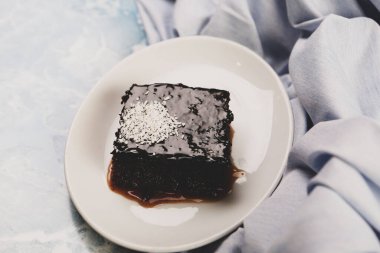 Masada lezzetli bir pasta var.