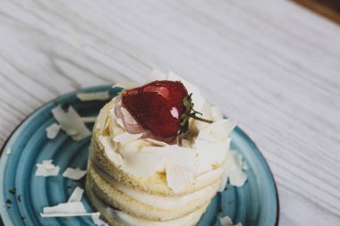 Masada lezzetli bir pasta var.