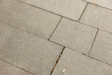 Gri Tuğla Taş Kaldırım dokusu arka planı