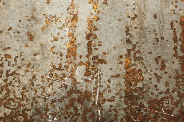 Paslı metal dokusu, eski grunge arkaplan