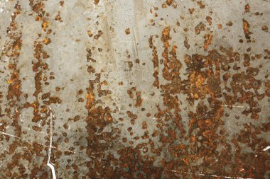 Paslı metal dokusu, eski grunge arkaplan