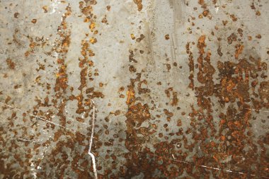 Paslı metal dokusu, eski grunge arkaplan