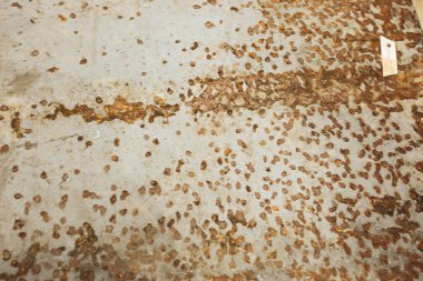 Paslı metal dokusu, eski grunge arkaplan