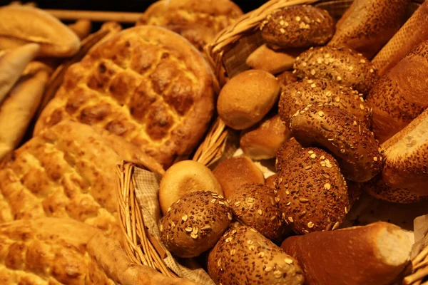 Delizioso Pane Naturale Estetico Forno — Foto Stock