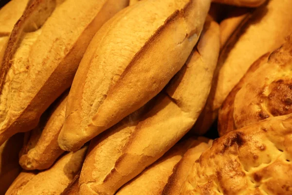 Köstliche Natürliche Ästhetik Gebackenes Brot — Stockfoto