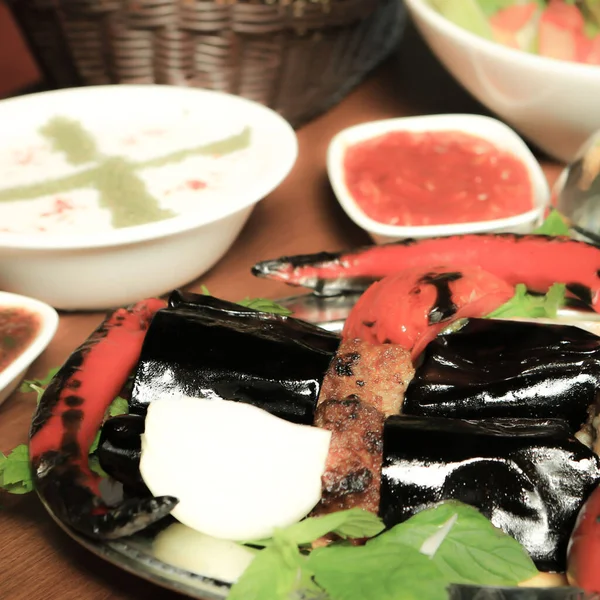 Turkse Arabische Traditionele Ramadan Kebab — Stockfoto