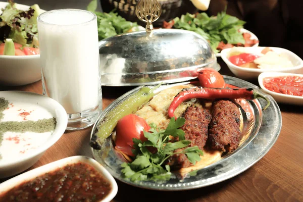 Ramadan Traditionnel Turc Arabe Kebab — Photo