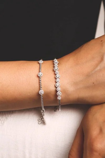 Diamanten Sieraden Luxe Fashion Sieraden — Stockfoto