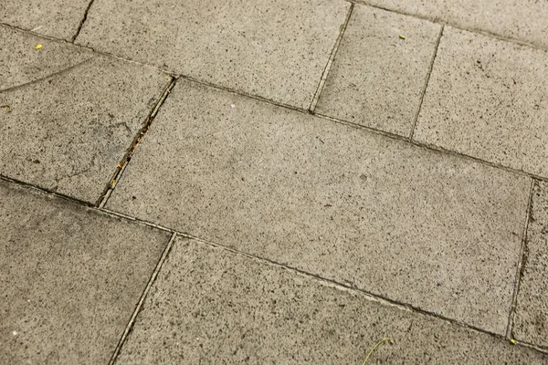 Grigio Mattone Pietra Pavimentazione Texture Sfondo — Foto Stock