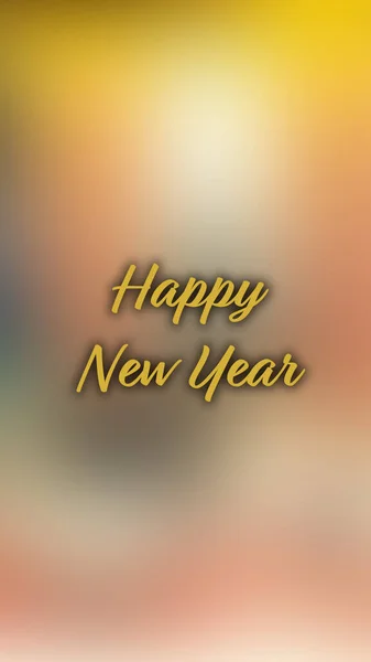 Blurred Background Happy New Year — Stock Photo, Image