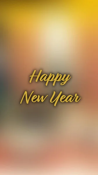 Blurred Background Happy New Year — Stock Photo, Image