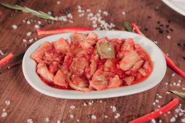 Geleneksel Türk ve Yunan yemek meze masası