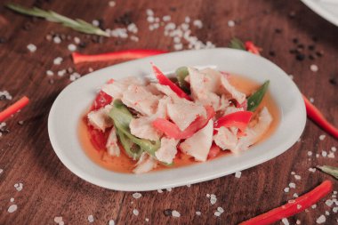 Geleneksel Türk ve Yunan yemek meze masası