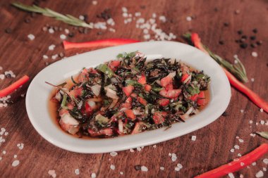 Geleneksel Türk ve Yunan yemek meze masası