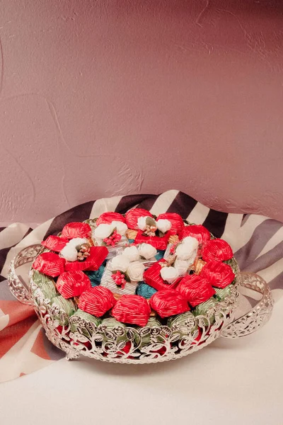 bir sürü değişik çikolatalı pralin