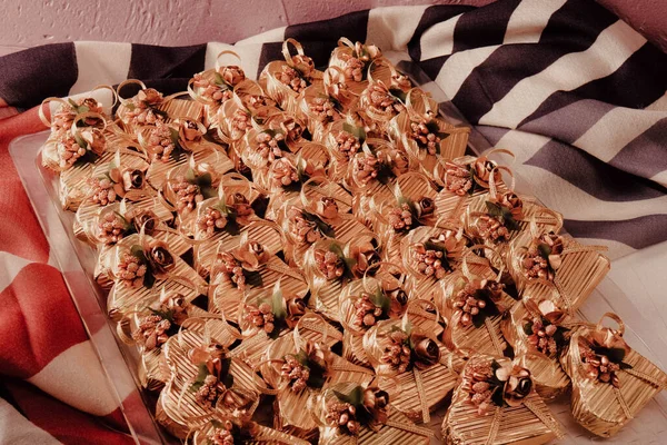 bir sürü değişik çikolatalı pralin