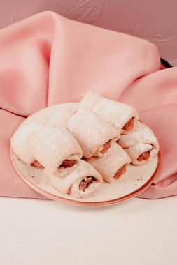 Koyu çikolata parçaları ile tanımlama