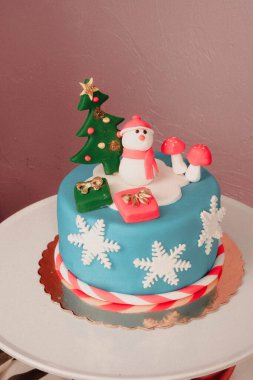 Masada lezzetli bir pasta var.