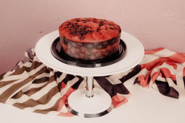 Masada lezzetli bir pasta var.