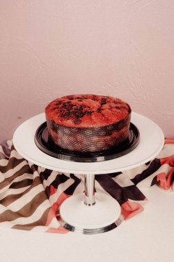 Masada lezzetli bir pasta var.