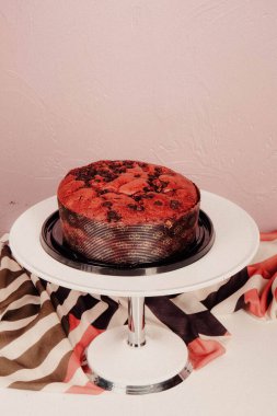 Masada lezzetli bir pasta var.