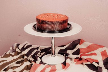 Masada lezzetli bir pasta var.