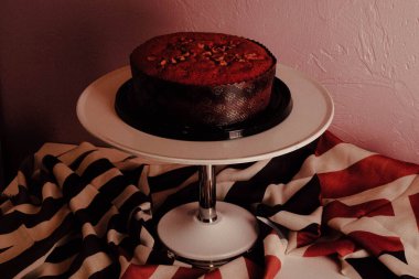 Masada lezzetli bir pasta var.