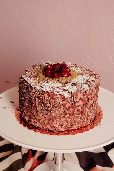 Board Delicious Cake Table — Stock Photo, Image