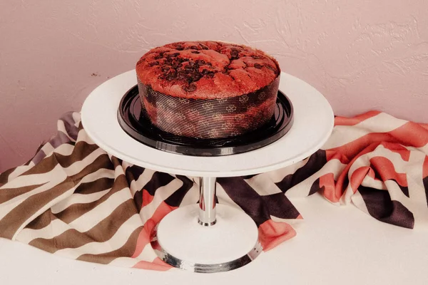 Masada lezzetli bir pasta var.