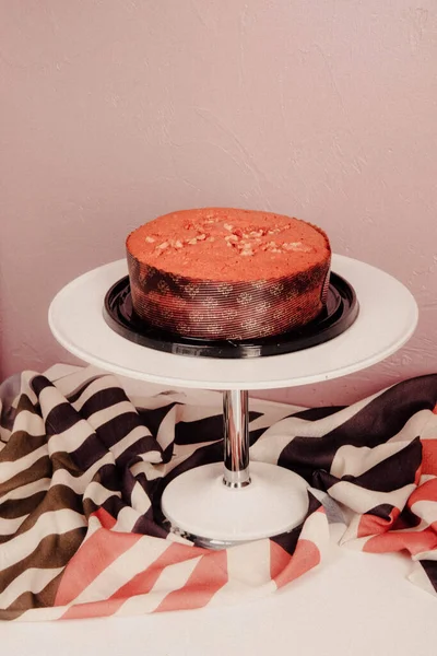 Masada lezzetli bir pasta var.