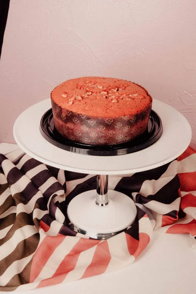 Masada lezzetli bir pasta var.