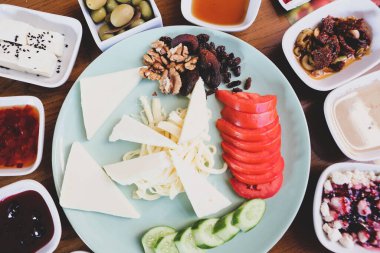 zengin ve leziz Türk Kahvaltı