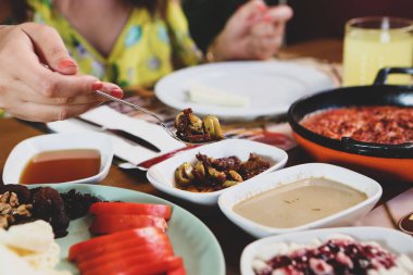 zengin ve leziz Türk Kahvaltı