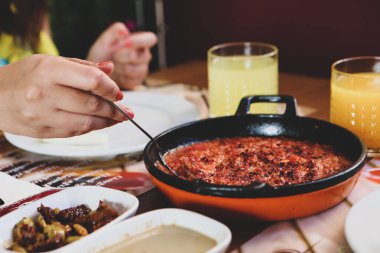 zengin ve leziz Türk Kahvaltı