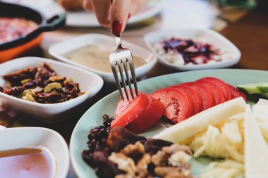 zengin ve leziz Türk Kahvaltı