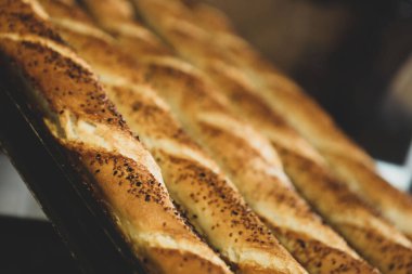 Lezzetli doğal estetik fırınlanmış ekmek