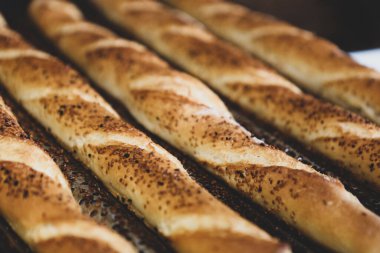 Lezzetli doğal estetik fırınlanmış ekmek