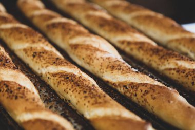 Lezzetli doğal estetik fırınlanmış ekmek