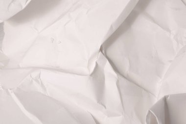 Beyaz buruşmuş kağıt arkaplan grunge doku arkaplanı