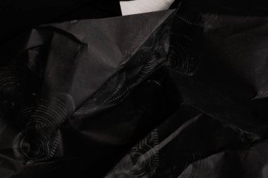 siyah buruşmuş kağıt arkaplan grunge doku arkaplanı