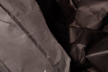 siyah buruşmuş kağıt arkaplan grunge doku arkaplanı