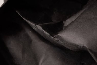 siyah buruşmuş kağıt arkaplan grunge doku arkaplanı