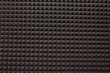 Stüdyo ses akustik köpük arka plan yakın çekim