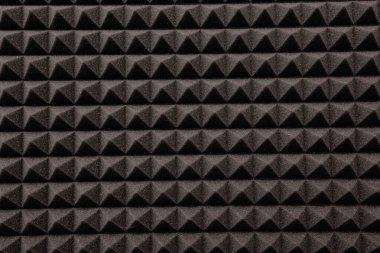 Stüdyo ses akustik köpük arka plan yakın çekim